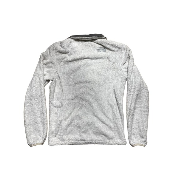 The North Face Women's Osito Zip up fleece jacket. White. XS - Picture 4 of 5
